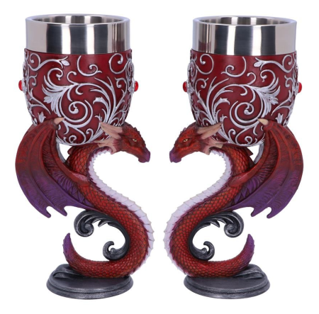 (image for) Dragons Devotion Goblets (Pair of Loving Cups)